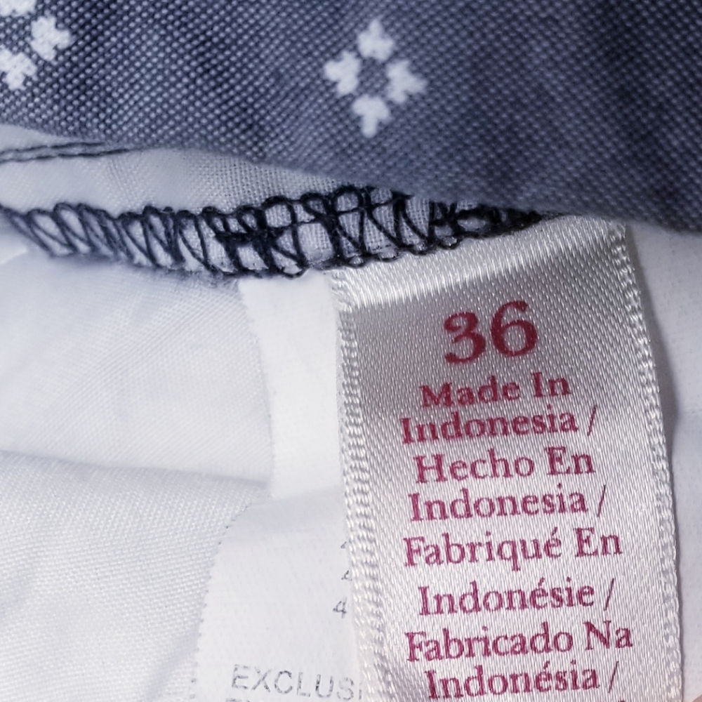 Original Penguin Patterned Flat Front Shorts - image 4